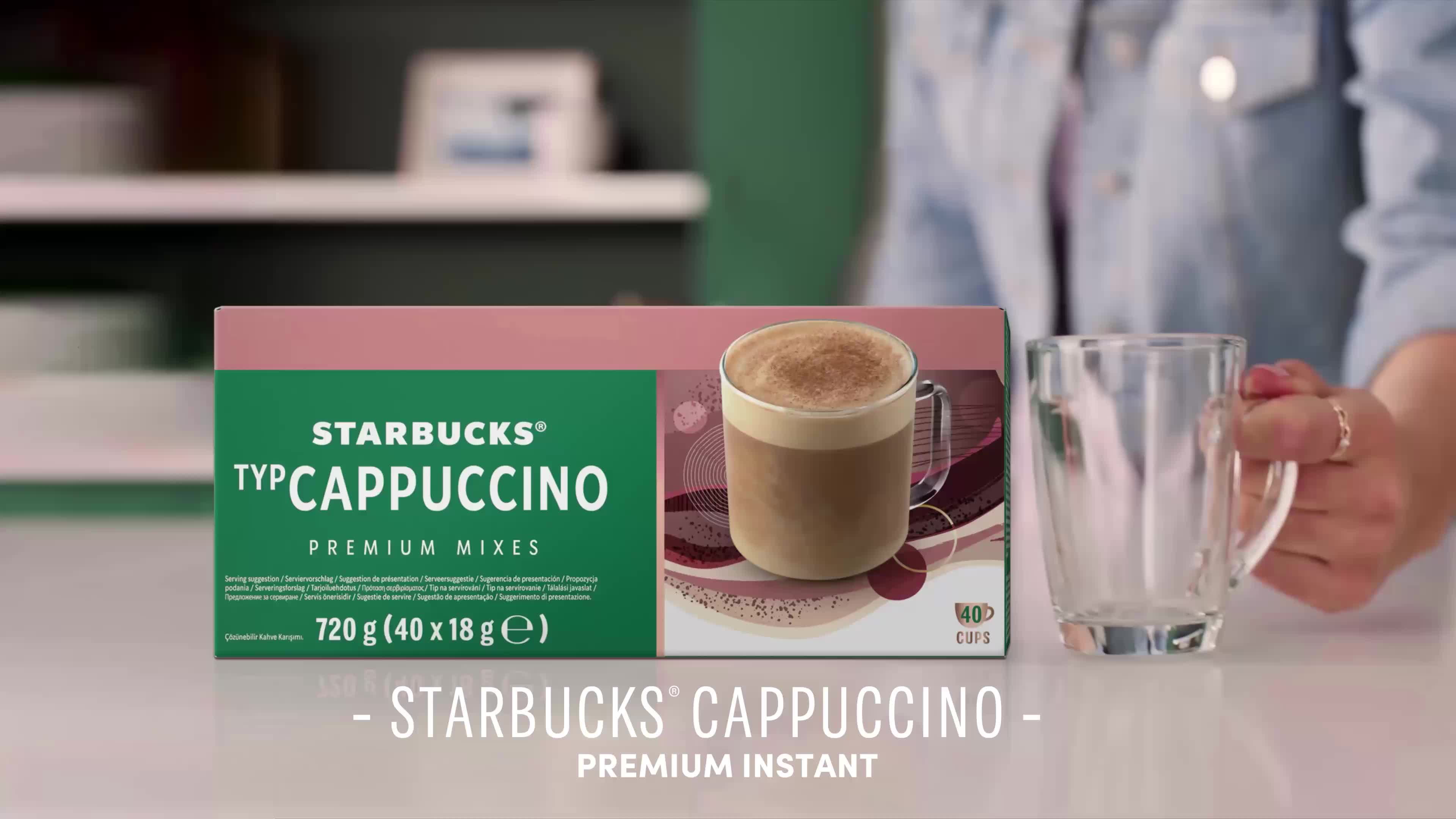 Starbucks single serve cappuccino