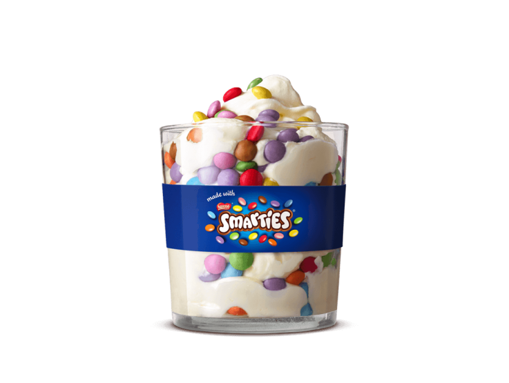Smarties ijsje