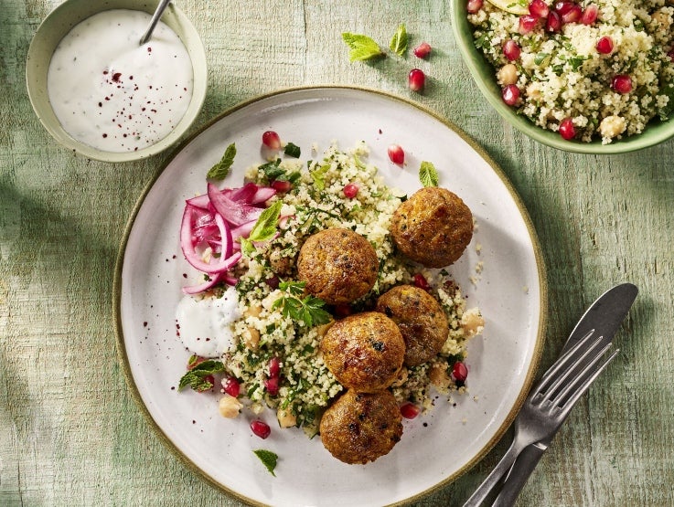 Kant-en-klaar FALAFEL maaltijdbord