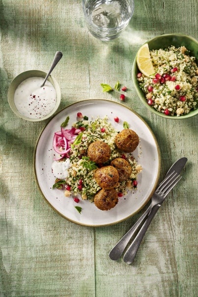 Bovenaanzicht van Garden Gourmet Vegan Falafel - Nestlé Professional