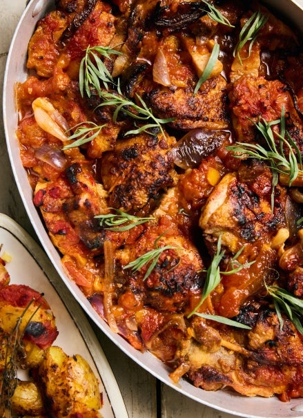 BUITONI Recipes 2025 Peperonata Chicken Basquaise with Crushed Potatoes