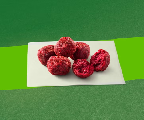 binnenkort verkrijgbaar beetroot falafel Garden Gourmet